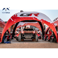 Tente gonflable portable TENTSPACE pour course automobile en plein air, événement sportif, publicité, dôme aérien, gazebo, chapiteau gonflable de marque