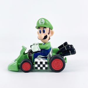 Figurine Mario à succès, modèle de course de karting Mario Bros <span class=keywords><strong>Luigi</strong></span>, jouet de course de voiture, modèle de jouet en gros, peut bouger - Product Image 2