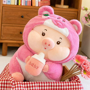 Manta de siesta para niños <span class=keywords><strong>2</strong></span> en 1, cojín de edredón para aire acondicionado de coche, sombrero de dibujos animados de oso colorido, felpa súper suave - Product Image 4