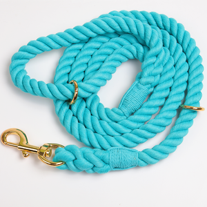 OKEYPETS-Correa de algodón suave y ecológica para perro, correa de lujo hecha a mano, colorida - Product Image 3