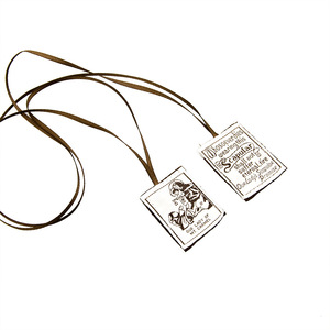 Ciondolo Religioso Retrò, <span class=keywords><strong>Scapolare</strong></span> Cattolico, Talismano Protettivo, Distintivo da Spalla, Decorazione all'Ingrosso - Product Image 3