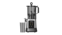 Extracteur de jus à froid HGM DC Motor, presse à froid en acier inoxydable, grande goulotte d'alimentation, pour fruits et légumes entiers, usage domestique et hôtelier