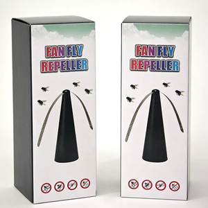 Portable <b>Table</b> Fly Fan to Keep Flies Away, Electric Fly Repellent with Soft Blades, Lightweight <b>Small</b> Package for Shipping - Product Image 6