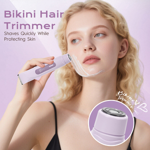 Depiladora 2 en 1 Impermeable <span class=keywords><strong>para</strong></span> Uso en Seco/Húmedo, Rejuvenecimiento de la Piel, Afeitadora Corporal, Depiladora de Nariz, Cejas, Barba, Vello Púbico y Zona del Bikini - Product Image 5