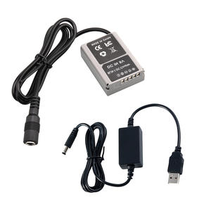 Câble de banque d'alimentation USB externe Bln-1 batterie factice à gaine en PVC pour caméra <span class=keywords><strong>Olympus</strong></span> EM1/EM5 <span class=keywords><strong>Pen</strong></span>-F/EP5 - Product Image 5