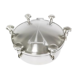 스테인리스 스틸 식품 등급 원형 탱크 맨웨이 도어 맨홀 커버 - Product Image 1