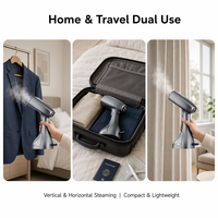 Défroisseur Vapeur Électrique Professionnel Portable Haute Pression pour Vêtements – Fer à Repasser Vapeur Anti-Plis