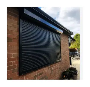 Remote control electric anti hurricane wholesale insulated security exterior window roller shutters
