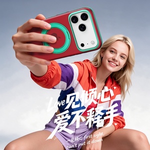เคสโทรศัพท์แม่เหล็กแบบด้านกึ่งโปร่งแสงสำหรับ iPhone 18 15 16 17 Pro Max พร้อม 360 °   ฝาครอบกันกระแทกแบบวงแหวนโลหะ - Product Image 6