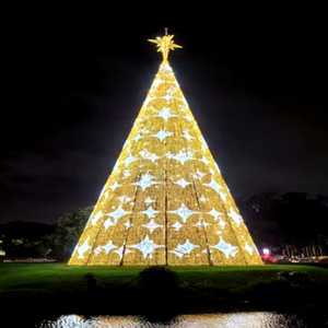 Decoración de Luces para Árbol de Navidad Preensamblada para una Instalación Eficiente en Grandes Proyectos de Iluminación Navideña - Product Image 1