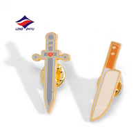 Longzhiyu, 20 Años de Experiencia en Diseño Personalizado de Pines Metálicos, Fábrica OEM de Insignias Metálicas con Logotipo, Broches, Pines de Solapa, Insignias de Esmalte Duro Personalizadas