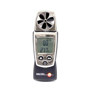 Testo 410-2 Impeller Anemometer Measures Wind Speed air Temperature and Humidity - Product Image 4