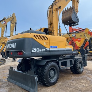 حفارة هيونداي مستعملة ذات عجلات، حفارة هيونداي مستعملة طراز 210W-9 210 220LC-9s 220-9 220، حفارة هيونداي ثقيلة - Product Image 6