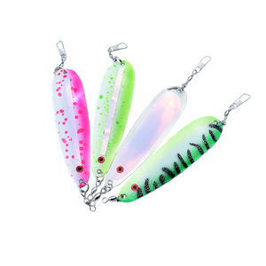 MISTER LURE 110mm Trolling Spoon Lure Grandi Esche Da Pesca Metal Hardbait Fishing Tackle - Product Image 1
