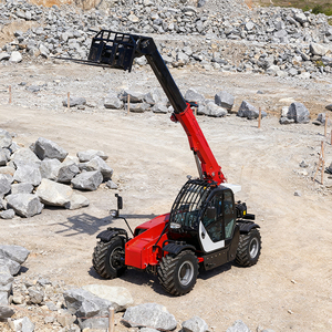 Телескопический погрузчик с гибким поворотом для работы в узких пространствах - Product Image 6
