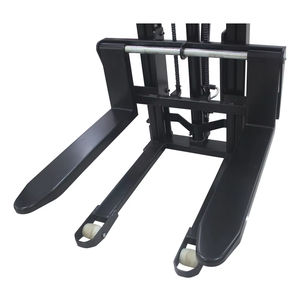 1000 किलोग्राम हाथ मैनुअल हाइड्रोलिक पैलेट फोर्कलिफ्ट स्टेकर मशीन - Product Image 3