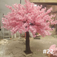 Arbre de Mariage Artificiel Décoratif Personnalisable, Arche Fleurie en Soie, Cerisier en Fleurs Sakura Faux pour Décoration