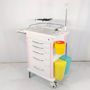 <span class=keywords><strong>Chariot</strong></span> médical d'urgence ABS pour <span class=keywords><strong>réanimation</strong></span>, anesthésie, <span class=keywords><strong>chariot</strong></span> médical pour hôpital, pharmacie, laboratoire - Product Image 5