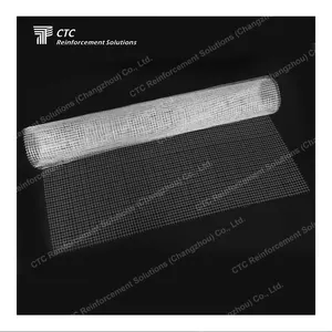 5mm * 5mm 15.5g פיברגלס הניח סקרים לא ארוג רשת רשתות אלומיניום רדיד מרוכבים מחוזק קלטת צינור