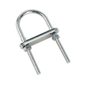 Stainless Steel Wire Rope U Clamp Heavy Duty U Bolt Cable Clamp for Wire Rope Rigging Lifting <b>Material</b> <b>Handling</b> and Industrial - Product Image 1