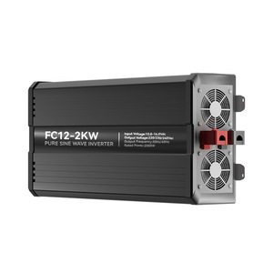 Convertisseur d'énergie solaire à onde sinusoïdale pure Fc12 2Kw, entrée 12V 24V, sortie 220V 230V 240V pour voiture, maison, camping-car - Product Image 1