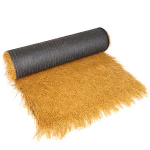 Karpet thatch simulasi, jenis karpet pelindung UV, simulasi Thatch