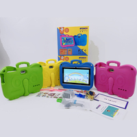2025 exportación 7 pulgadas niños Tablet PC Android 2SIM anticaída 1GB + 32GB 3500mAh nueva tableta de aprendizaje para niños WiFi interfaz USB MTK