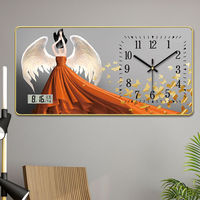 Peintures sur toile acrylique grand format modernes Hendery, portraits de femmes africaines, affiches et impressions murales pour salon et maison, vente en gros