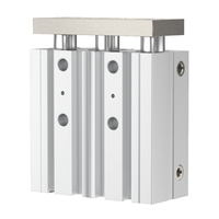 Cylindres pneumatiques à corps en aluminium TN/MA/SC/MAL/MBB/CY1S/CXSM/CY3R/CY1B/RMS/RMTL, Cylindre de piston manipulateur avec roulement