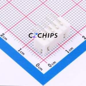 BX-XH2.54-5PWZ Wire-to-Board Pin Header Bent Lead Through Hole,P=2.54mm Connector 1x5P 2.5mm Right Angle Insert XH - Product Image 2