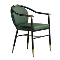 Chaise de restaurant de luxe légère et moderne pour la maison Combinaison de fauteuils de luxe chinois Meubles pour la maison