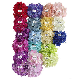 Hesper Vente en gros de grandes têtes de fleurs artificielles en soie, fausses marguerites, hortensias, pivoines, pour décoration de mariage, de remise de diplôme et de fête des mères - Product Image 4