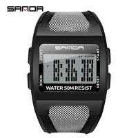 Montre homme SANDA 222, classique tendance, prête à être expédiée, nouvelle, originale, vente directe d'usine, personnalisée en vente, bracelet en silicone