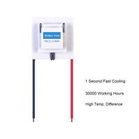 Modul Termoelektrik Bi2Te3 Suhu Tinggi Tiga Tahap Wellen Tech TEC3-11904, Unit Pendingin Peltier Tiga Tahap, Semikonduktor