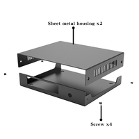 Fabricants de boîtiers personnalisés étuis d'ordinateur 1U 2U 3U 4U boîtier de montage en rack de serveur de 19 pouces boîtier en aluminium pour PC