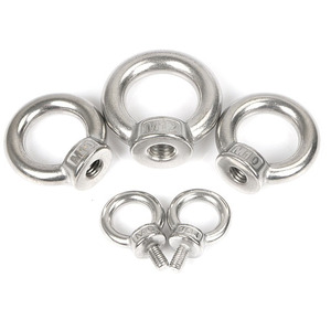 Parafusos Olho (<span class=keywords><strong>Eye</strong></span> Bolts) com Rosca Parcial e Rosca Total em Aço Inoxidável SS304, SS316, SS410, nos tamanhos M8, M10, M12, com Especificações Completas - Product Image 3
