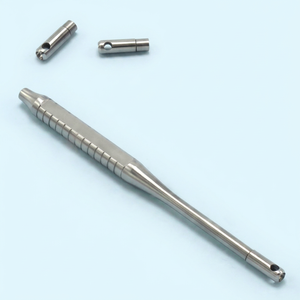 Poinçon de biopsie tissulaire chirurgical de qualité dentaire, 4 mm et 6 mm, type Keyes droit, en acier inoxydable, manuel, réutilisable, classe I, ergonomique, chirurgical - Product Image 1