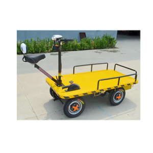 Chariot à plate-forme électrique robuste, plate-forme de chariot à roulettes - Product Image 6