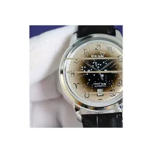 Ls Pa-Tek-Phil-Ippe Hoge Kwaliteit Geïmporteerde Beweging Automatische Machine Saffier Mannen Mechanisch Horloge Pp004