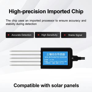 Analyseur de Sol Multiparamètre Appareil Portable <span class=keywords><strong>EC</strong></span> NPK Capteur de Conductivité pour Qualité du Sol Agricole - Product Image 3