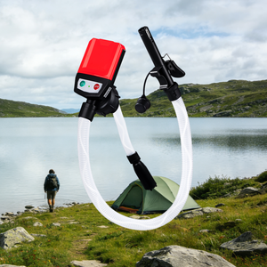 Pompe de transfert de carburant semi-automatique alimentée par batterie DC/USB, 4 adaptateurs, 3,8 GPM, basse pression, OEM 5V/12V, industrie automobile, 1 an - Product Image 4