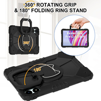 Funda Protectora Resistente de Silicona para Tablet Xiaomi Redmi Pad Pro 12.1 Pulgadas POCO Pad 12.1 Pulgadas 2024 con Correa de Mano
