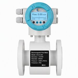 เครื่องวัดอัตราการไหล CXLD DN200 PN10, ยางหุ้ม 316L อิเล็กโทรด RS485 Modbus เซ็นเซอร์วัดการไหล - Product Image 1