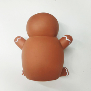 Joyeux Noël Chien Jouet Mignon Pain D'épice Homme Vinyle Chien Jouets Grinçant À Mâcher Chien Jouet Interactif - Product Image 4