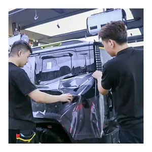 7.5 Million Sparkling Diamond Gloss Scratch Resistant Car Body Stickers Paint Protection Packaging Film TPU PPF