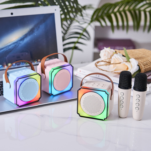 Cao cấp mini tùy chỉnh cho <span class=keywords><strong>Bluetooth</strong></span> loa với microphone cho Karaoke âm nhạc chơi khuyến mãi cho hoạt động ca hát TF Thẻ âm thanh - Product Image 2