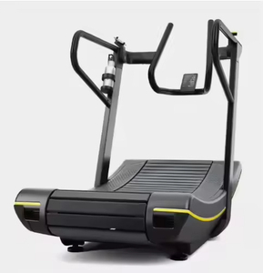 Tapis roulant courbé non motorisé à résistance auto-générée, machine de course mécanique sans moteur pour entraînement <span class=keywords><strong>cardio</strong></span> en salle de sport - Product Image 3