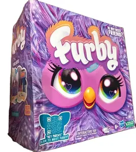 Furby Purple, 15 Fashion Accessories, Interactive Plush Toys for 6