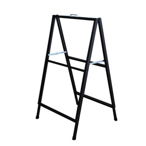 2024 thiết kế mới màu đen <span class=keywords><strong>61x91cm</strong></span> bảng quảng cáo hai mặt bảng hiệu bánh sandwich cho vỉa hè dấu hiệu bảng đen một khung - Product Image 2