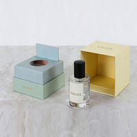 Flacon en verre de 30 ml, 50 ml, 100 ml, boîte de parfum rigide de luxe personnalisée OEM avec estampage à chaud, boîte imprimée en CMJN/couleur pleine, boîte de parfum solide